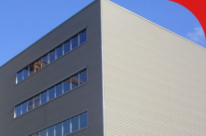 Edificio realizzato con pannello SuperTop Ondulato ItalPannelli